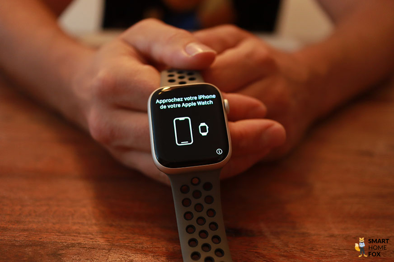 Процесс настройки Apple Watch 8.